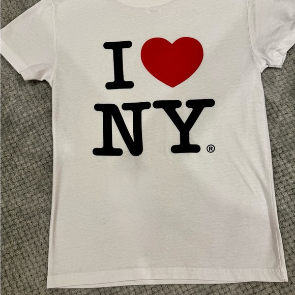 Kids 'I Love NY' White T-Shirt - Picture 2 of 3
